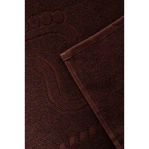 Набор из 2-х полотенец махровых для ног "Софатекс" 056319 шоколад