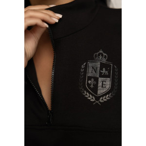 Костюм двойка женский 2037 футер 3-х нитка петля (р-ры: 44-58) черный Костюм двойка женский 2037 футер 3-х нитка петля (р-ры: 44-58) черный