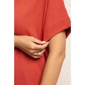 Костюм двойка женский 2011/2 жатка кантри (р-ры: 46-56) терракотовый Костюм двойка женский 2011/2 жатка кантри (р-ры: 46-56) терракотовый