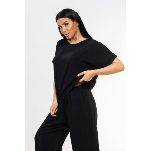 Костюм двойка женский 2011 жатка кантри (р-ры: 46-56) черный Костюм двойка женский 2011 жатка кантри (р-ры: 46-56) черный