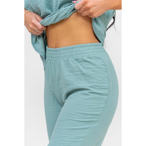 Костюм двойка женский 1844/1 жатка кантри (р-ры: 46-56) зеленый Костюм двойка женский 1844/1 жатка кантри (р-ры: 46-56) зеленый