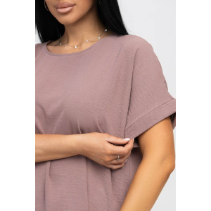 Костюм двойка женский 1916/3 жатка кантри (р-ры: 48-62) какао Костюм двойка женский 1916/3 жатка кантри (р-ры: 48-62) какао