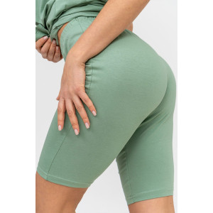 Костюм двойка женский 1267/11 кулирка с лайкрой (р-ры: 42-48) зеленый Костюм двойка женский 1267/11 кулирка с лайкрой (р-ры: 42-48) зеленый