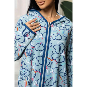 Халат женский 1948М/2 махра (р-ры: 48-70) ментол Халат женский 1948М/2 махра (р-ры: 48-70) ментол