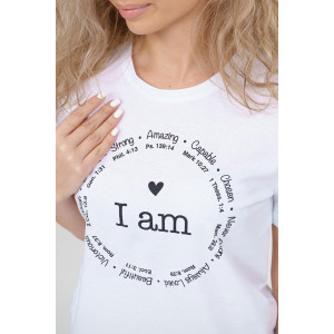 Футболка женская 1586/1 кулирка (р-ры: 42-54) белый-черный Футболка женская 1586/1 кулирка (р-ры: 42-54) белый-черный