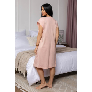 Сорочка женская 1805/13 кулирка (р-ры: 48-62) светло-розовый