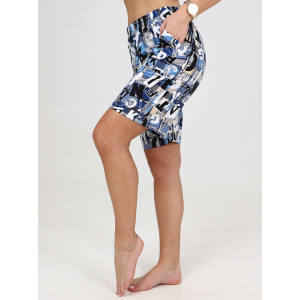 Шорты женские ШК-236 кулирка (последний размер) буквы с синей клеткой 56 Шорты женские ШК-236 кулирка (последний размер) буквы с синей клеткой 56