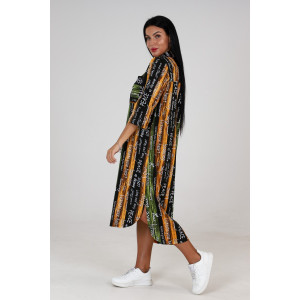 Туника женская "Миди" ТК-25 кулирка (последний размер) гармония горчица 48,54 Туника женская "Миди" ТК-25 кулирка (последний размер) гармония горчица 48,54