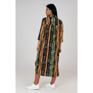 Туника женская "Миди" ТК-25 кулирка (последний размер) гармония горчица 48,54 Туника женская "Миди" ТК-25 кулирка (последний размер) гармония горчица 48,54