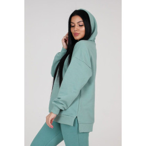 Худи женское "Оверсайз" ХФ-75 футер петля (последний размер) оливка 50 Худи женское "Оверсайз" ХФ-75 футер петля (последний размер) оливка 50