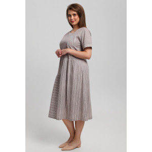 Платье женское "Баронесса-1" кулирка (последний размер) бежевый 56 Платье женское "Баронесса-1" кулирка (последний размер) бежевый 56