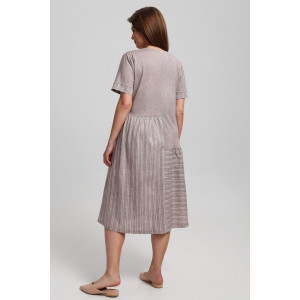 Платье женское "Баронесса-1" кулирка (последний размер) бежевый 56 Платье женское "Баронесса-1" кулирка (последний размер) бежевый 56