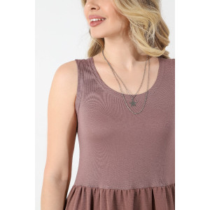 Платье женское "Лилу" вискоза+лен-манго (последний размер) кофейный 46,50 Платье женское "Лилу" вискоза+лен-манго (последний размер) кофейный 46,50