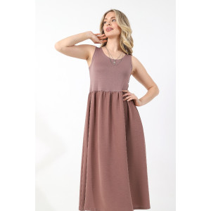 Платье женское "Лилу" вискоза+лен-манго (последний размер) кофейный 46,50 Платье женское "Лилу" вискоза+лен-манго (последний размер) кофейный 46,50