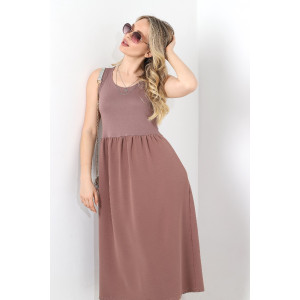 Платье женское "Лилу" вискоза+лен-манго (последний размер) кофейный 46,50 Платье женское "Лилу" вискоза+лен-манго (последний размер) кофейный 46,50