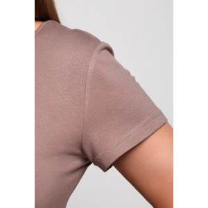 Платье женское "Женственность" вискоза-штапель (последний размер) кофейный 50,52 Платье женское "Женственность" вискоза-штапель (последний размер) кофейный 50,52