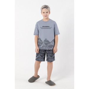 Костюм двойка детский "Горец-2" кулирка (последний размер) серый 158 Костюм двойка детский "Горец-2" кулирка (последний размер) серый 158