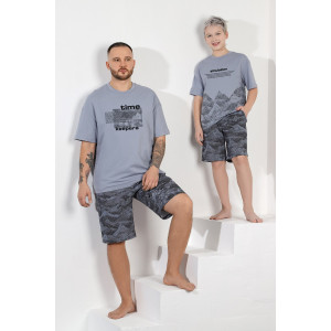 Костюм двойка детский "Горец-2" кулирка (последний размер) серый 158 Костюм двойка детский "Горец-2" кулирка (последний размер) серый 158