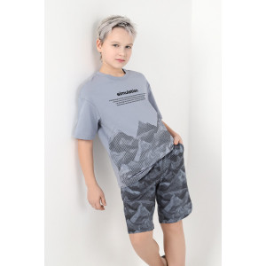 Костюм двойка детский "Горец-2" кулирка (последний размер) серый 158 Костюм двойка детский "Горец-2" кулирка (последний размер) серый 158