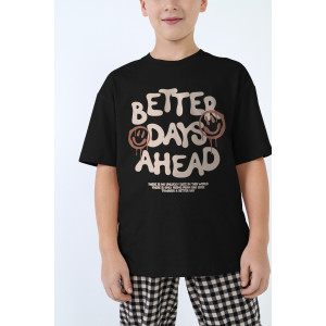 Пижама детская "Отдых-2" кулирка (последний размер) черный 170 Пижама детская "Отдых-2" кулирка (последний размер) черный 170