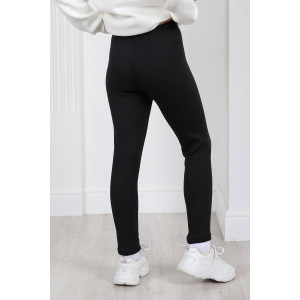 Брюки детские "Метель-1" футер дублированный (последний размер) черный 134 Брюки детские "Метель-1" футер дублированный (последний размер) черный 134