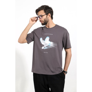 Футболка мужская "Герой-4" кулирка (последний размер) графитовый 54 Футболка мужская "Герой-4" кулирка (последний размер) графитовый 54