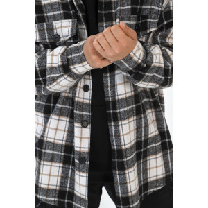 Рубашка мужская "Квадро-4" фактурное полотно (последний размер) черный 58 Рубашка мужская "Квадро-4" фактурное полотно (последний размер) черный 58