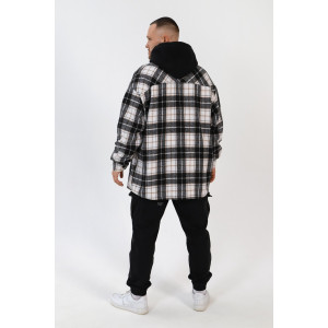 Рубашка мужская "Квадро-4" фактурное полотно (последний размер) черный 58 Рубашка мужская "Квадро-4" фактурное полотно (последний размер) черный 58