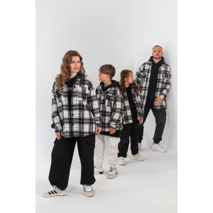 Рубашка мужская "Квадро-4" фактурное полотно (последний размер) черный 58 Рубашка мужская "Квадро-4" фактурное полотно (последний размер) черный 58