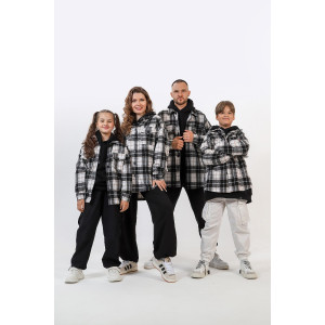 Рубашка мужская "Квадро-4" фактурное полотно (последний размер) черный 58 Рубашка мужская "Квадро-4" фактурное полотно (последний размер) черный 58