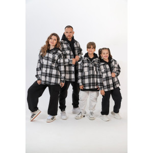 Рубашка мужская "Квадро-4" фактурное полотно (последний размер) черный 58 Рубашка мужская "Квадро-4" фактурное полотно (последний размер) черный 58