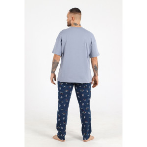 Костюм двойка мужской "Тревел-2" кулирка (последний размер) серый 56 Костюм двойка мужской "Тревел-2" кулирка (последний размер) серый 56