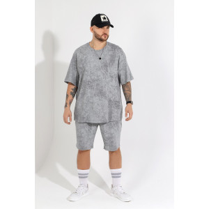 Костюм двойка мужской "Дым-2" кулирка (последний размер) серый 48 Костюм двойка мужской "Дым-2" кулирка (последний размер) серый 48