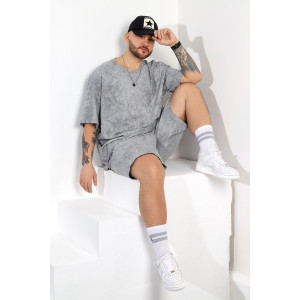 Костюм двойка мужской "Дым-2" кулирка (последний размер) серый 48 Костюм двойка мужской "Дым-2" кулирка (последний размер) серый 48