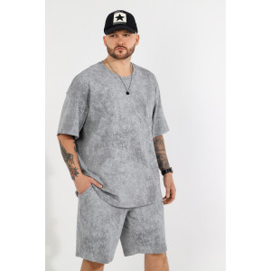 Костюм двойка мужской "Дым-2" кулирка (последний размер) серый 48 Костюм двойка мужской "Дым-2" кулирка (последний размер) серый 48