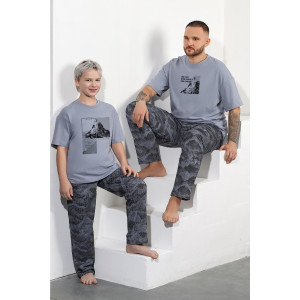 Костюм двойка мужской "Горец-3" кулирка (последний размер) серый 48 Костюм двойка мужской "Горец-3" кулирка (последний размер) серый 48