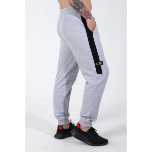 Брюки мужские "Кент-2.2" футер 2-х нитка с лайкрой (последний размер) серый меланж 48 Брюки мужские "Кент-2.2" футер 2-х нитка с лайкрой (последний размер) серый меланж 48