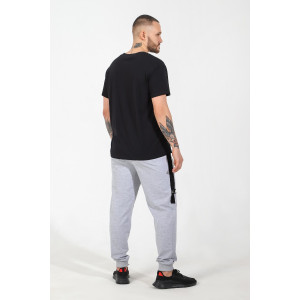 Брюки мужские "Кент-2.2" футер 2-х нитка с лайкрой (последний размер) серый меланж 48 Брюки мужские "Кент-2.2" футер 2-х нитка с лайкрой (последний размер) серый меланж 48