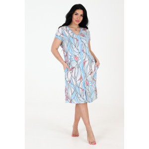 Халат женский "Кимоно" ХВ-46 вискоза (последний размер) витраж 50 Халат женский "Кимоно" ХВ-46 вискоза (последний размер) витраж 50