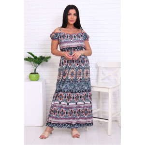 Сарафан женский "Анжелика" СК-252 кулирка (последний размер) мозаика 48 Сарафан женский "Анжелика" СК-252 кулирка (последний размер) мозаика 48