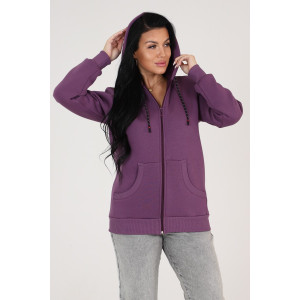 Толстовка женская ТлФ-839 футер с начесом (последний размер) слива 50 Толстовка женская ТлФ-839 футер с начесом (последний размер) слива 50