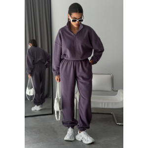 Костюм двойка женский "Космос" флис (р-ры: 44-54) лиловый Костюм двойка женский "Космос" флис (р-ры: 44-54) лиловый