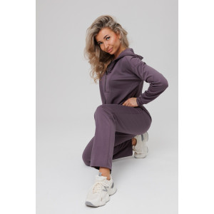 Костюм двойка женский №43065 трикотаж спортивный (р-ры: 44-54) фиолетовый Костюм двойка женский №43065 трикотаж спортивный (р-ры: 44-54) фиолетовый