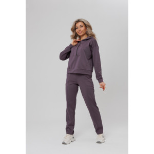 Костюм двойка женский №43065 трикотаж спортивный (р-ры: 44-54) фиолетовый Костюм двойка женский №43065 трикотаж спортивный (р-ры: 44-54) фиолетовый