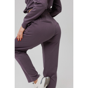 Костюм двойка женский №43065 трикотаж спортивный (р-ры: 44-54) фиолетовый Костюм двойка женский №43065 трикотаж спортивный (р-ры: 44-54) фиолетовый