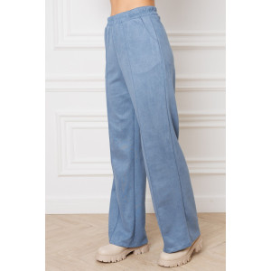 Костюм двойка женский №43043 эко-замша (р-ры: 44-54) синий Костюм двойка женский №43043 эко-замша (р-ры: 44-54) синий