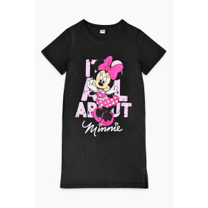 Платье детское "Теона" 40400 кулирка (последний размер) черный 140