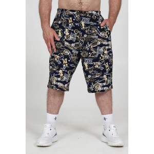 Шорты мужские ШК-279 кулирка (последний размер) регата 54