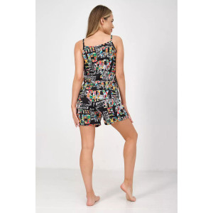 Пижама женская А/005 "Буквы" хлопок (последний размер) разноцветный 52 Пижама женская А/005 "Буквы" хлопок (последний размер) разноцветный 52