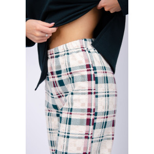 Пижама женская "Розали 3" футер 2-х нитка с начёсом (последний размер) 52,58